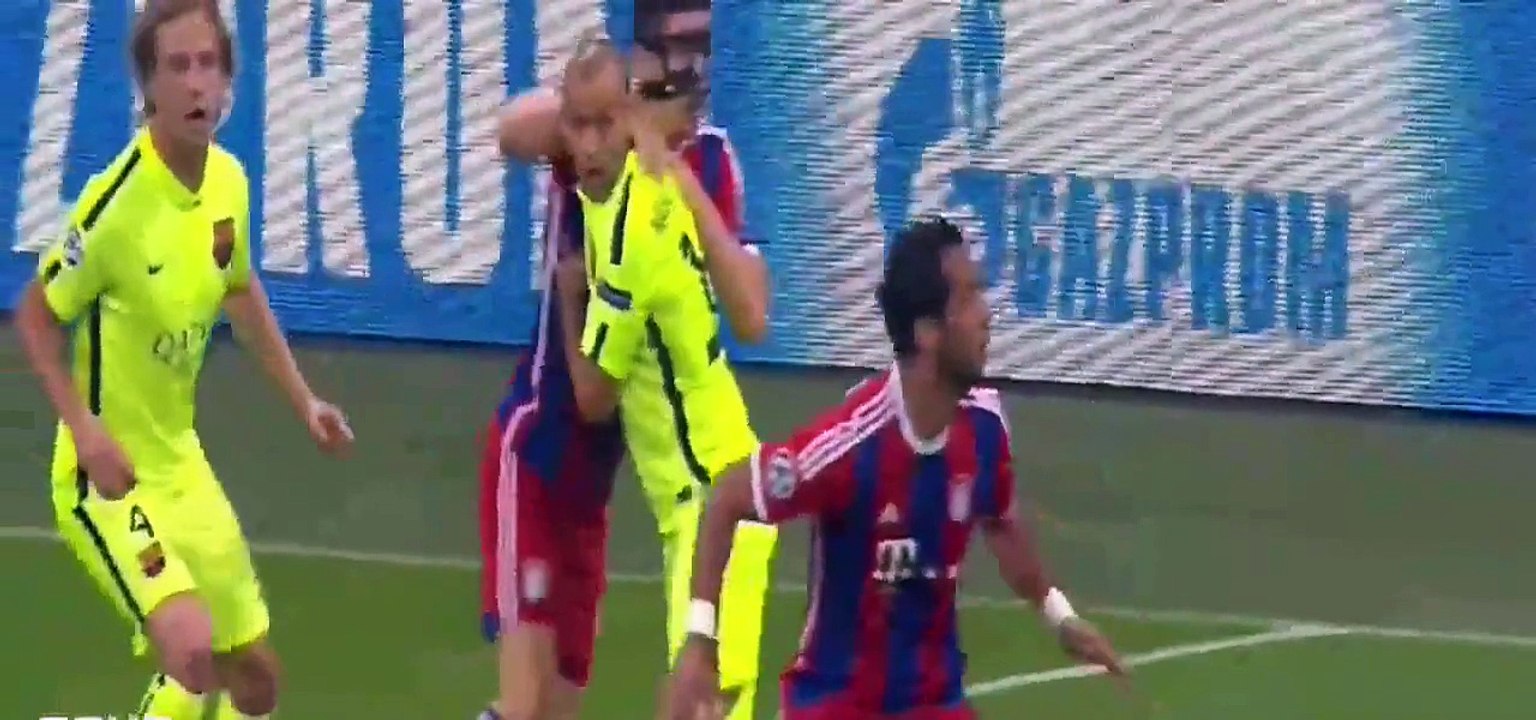 بايرن ميونيخ مباراة برشلونة، 3-2، جميع الأهداف، ويبرز الكاملة، 2015/12/05