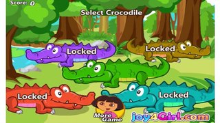 Dora The Explorer Saves Crocodile Baby    Dora and Diego games for girls 2015