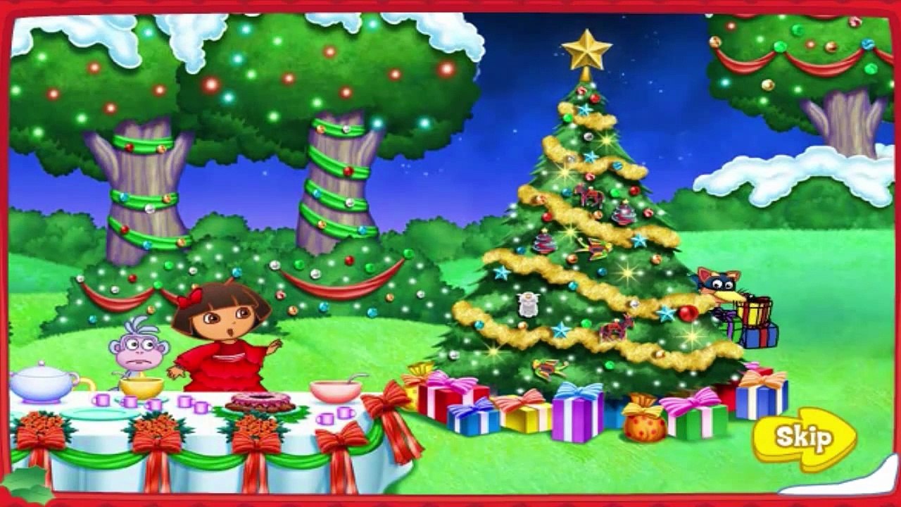 Dora The Explorer christmas adventures    games for girls