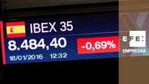 El Ibex 35 pierde un 0,70% pasado el mediodía lastrado por la banca