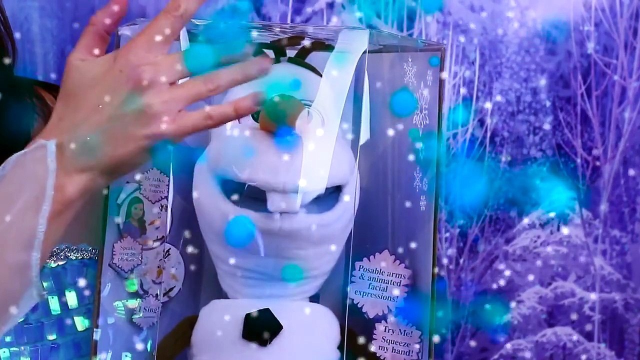 NEW Frozen Ultimate Olaf with Sandra as Disney Princess Elsa Toy Review by DisneyCarToys