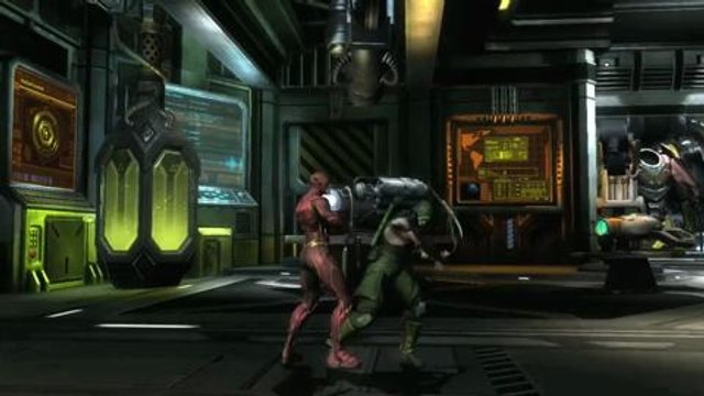 Green Arrow lo da todo en Injustice Gods Among Us, en HobbyConsolas.com