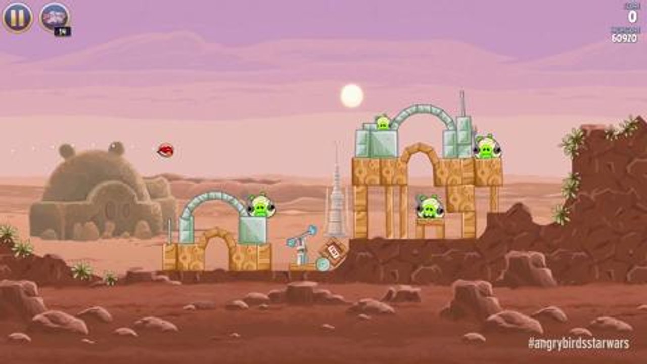 Gameplay de Angry Birds Star Wars en HobbyConso...