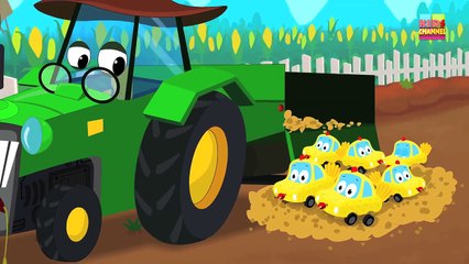 Old Mac Donald | Funny Old MacDonald With Cars