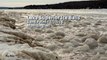 Des boules de glace de 60cm flottent sur le lac Supérieur aux Etats Unis