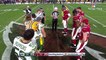 Football players get angry at Referee after Coin Toss didn't flip!