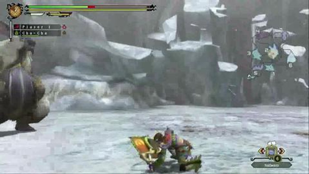 Batalla contra Lagombi de Monster Hunter 3 Ultimate en HobbyConsolas.com