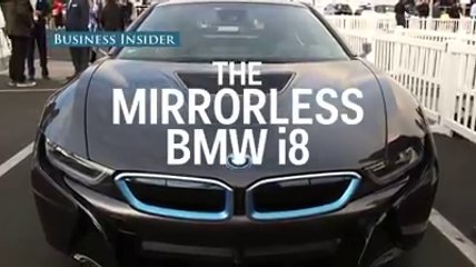 This futuristic BMW has no mirrors -> BMW i8