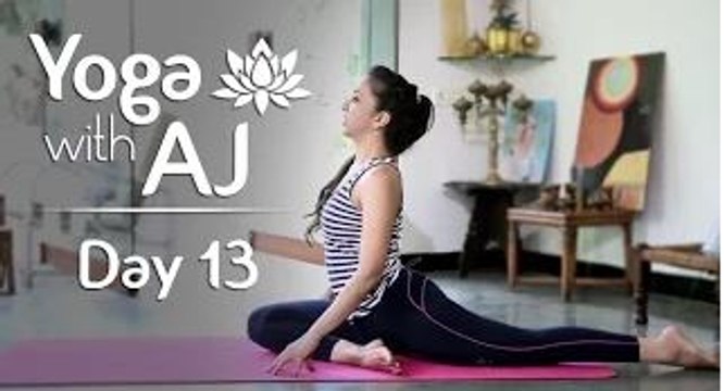 Yoga Poses – Back To Back | Day 13 | Yoga For Beginners - Yoga With AJ