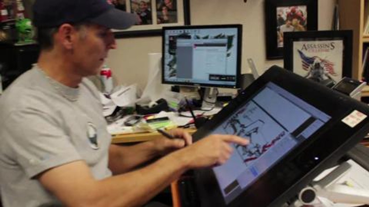 Así hizo Todd McFarlane el póster de Assassin's Creed IV Black Flag en Hobbyconsolas.com