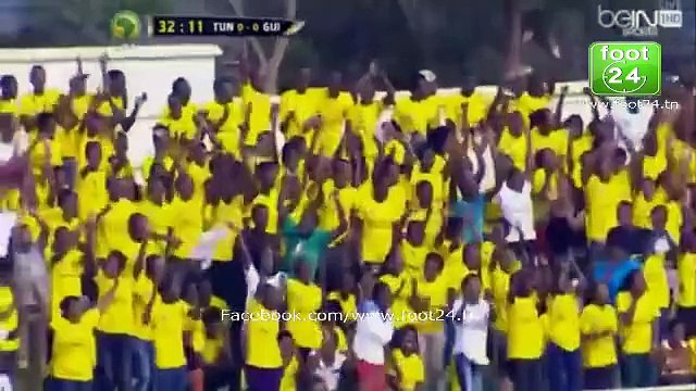 هدف العكايشي أحمد الرآآآآئع في مرمى غينيا !