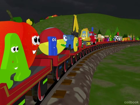 Уроки английского. Паровозик Шонни. Развивающий мультфильм. Буква U