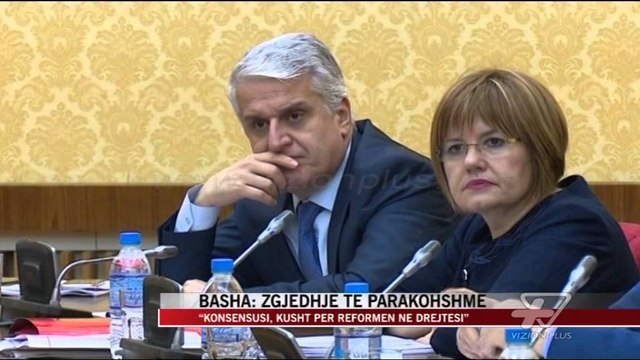 Basha: Zgjedhje të parakohshme - News, Lajme - Vizion Plus