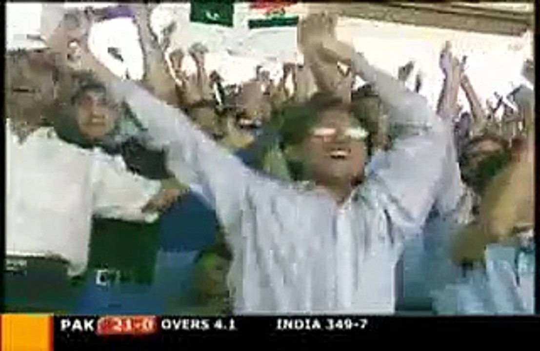 Magic Moments of India vs Pakistan cricket