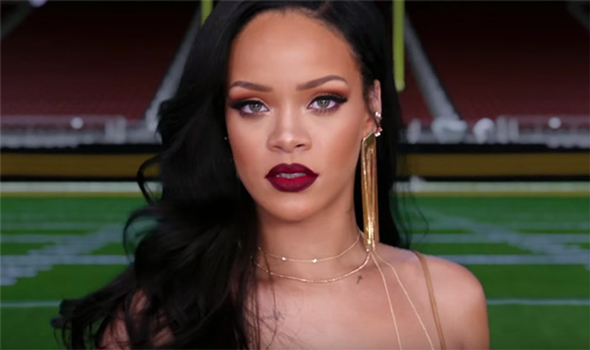 rihanna super bowl promo video