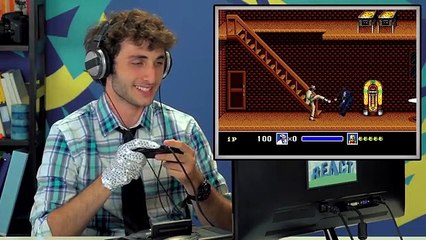MICHAEL JACKSON'S MOONWALKER GAME (Teens React_ Retro Gaming)