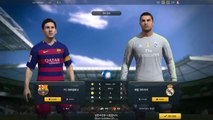 FIFA ONLINE 3 NEW ENGINE FC BARCELONA VS REAL MADRID GAMEPLAY [ROSTER UPDATE 2015+IMPACT ENGINE]