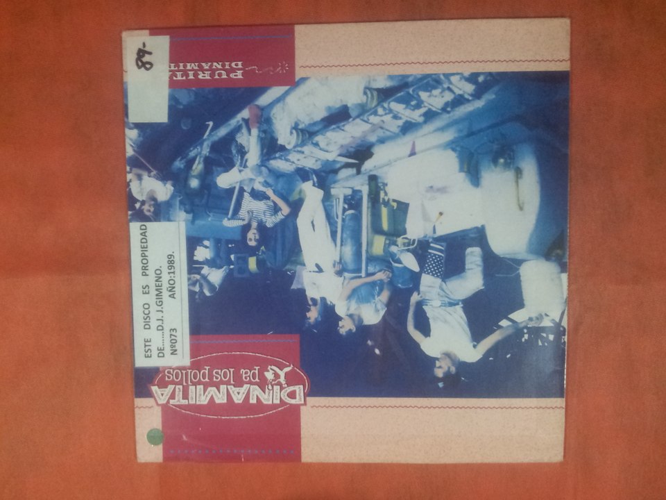 DINAMITA PA LOS POLLOS.''PURITA DINAMITA.''.(LUZ DE LUNA.)(12'' LP.)(1989.)