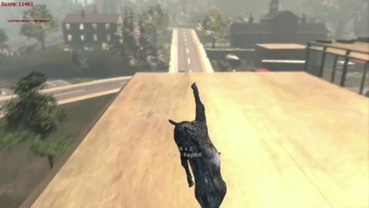 Gameplay de la alpha de Goat Simulator en HobbyConsolas.com