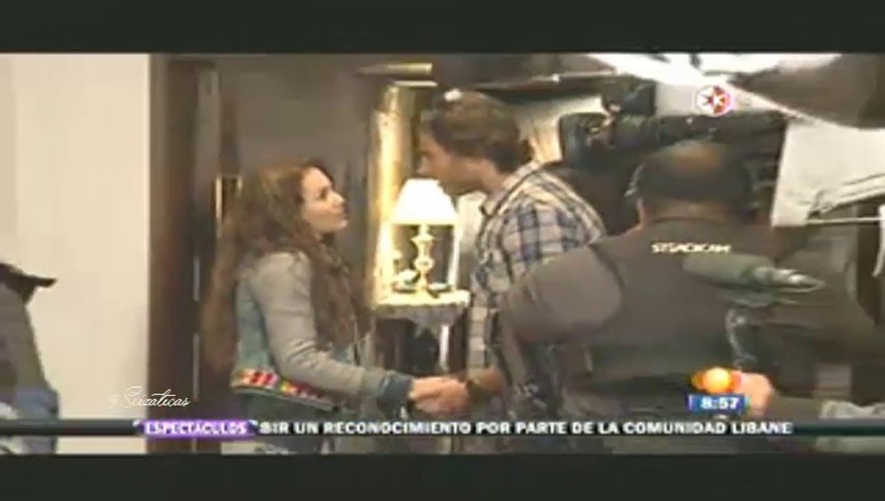 Sebastian Rulli y Angelique Boyer el primer beso en frente al mismo rostro