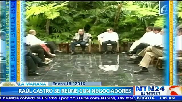 Canciller colombiana se reúne con Raúl Castro en Cuba para hablar sobre proceso de paz