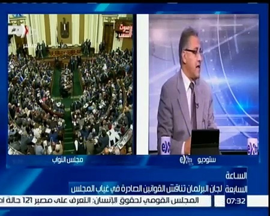 لقاء ا/ أنور عصمت فى برنامج الساعة السابعة