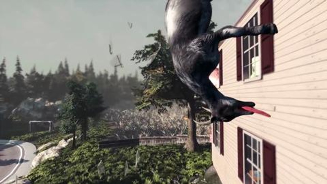 Tráiler de lanzamiento de Goat Simulator en HobbyConsolas.com
