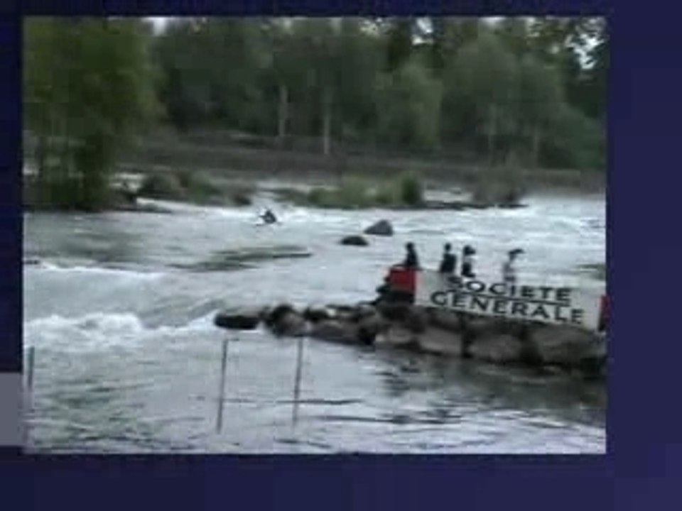N1 descente sprint à PAU 2007 canoë kayak