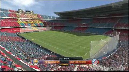Videojuego, Set y Partido F.C.Barcelona vs At. Madrid (HD) en HobbyConsolas.com
