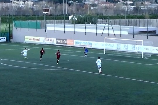 U17 National - Nice 2-4 OM le but de Mathieu Buech (90e)