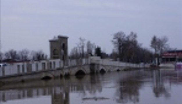 Meriç Nehri'nin debisi düşmeye başladı