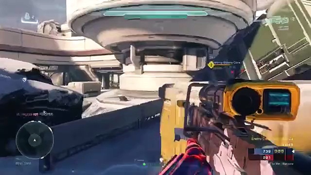 Halo 5 Nornfang Mythic Sniper Rifle Gameplay