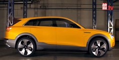 Audi Q6 h-tron concept: 260 CV e impulsado por hidrógeno