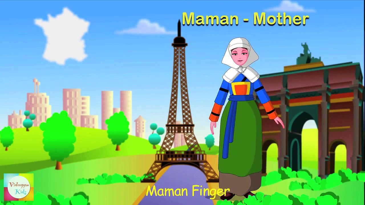 Finger Family - French Family | Nursery Rhymes & Songs For Children ...