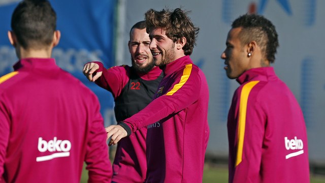 FC Barcelona training session: Barça primed for Copa quarter-finals