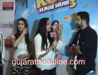 Kya Cool Hai Hum 3 starcast in Ahmedabad for film promotion