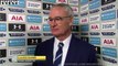 Tottenham 0 1 Leicester Claudio Ranieri Post Match Interview Foxes Still Have Work To Do