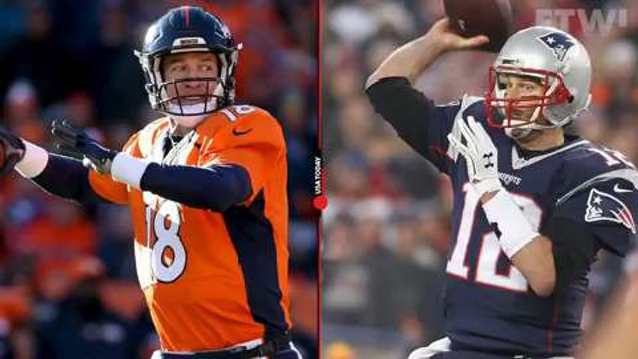 Manning vs Brady: By the numbers