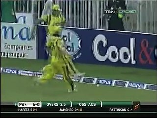 Nashir JAMSHED, 4,4,4,4,4,4, Simply Magnificent vs Australia 2012. Rare cricket video