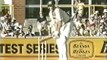 -PAIN- DEADLY Curtly Ambrose BROKEN JAW and OUT! vs Geoff Lawson 1988. Rare cricket video