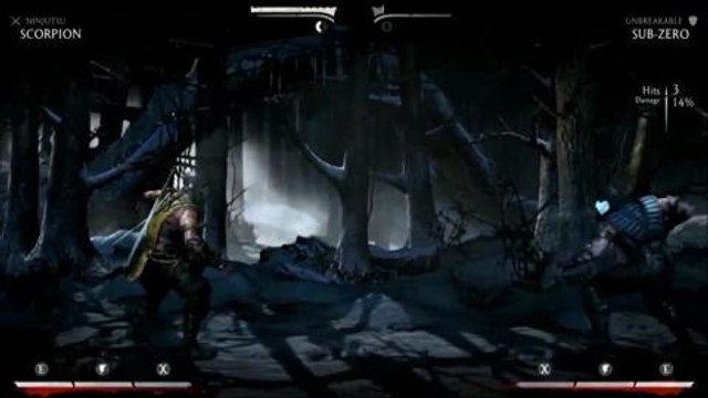 Mortal Kombat 10 Gameplay (PS4Xbox One) Mortal Kombat X ScorpionSub ZeroRaidenKano