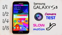 Samsung Galaxy S5 camera test filming in slow motion 1/1 to 1/8 sample