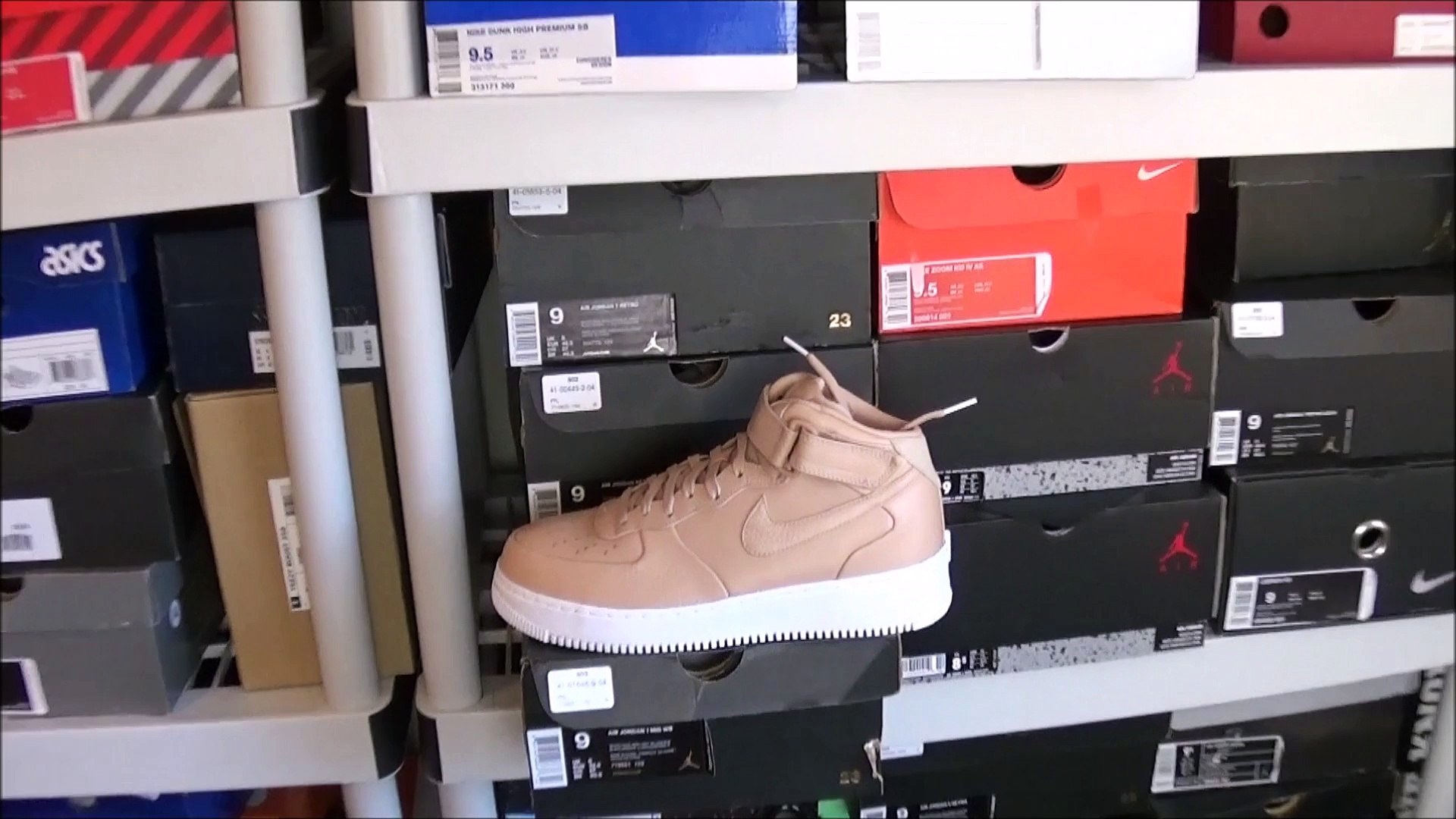 NikeLab Air Force 1 Mid Vachetta Tan Sneaker On Foot Review