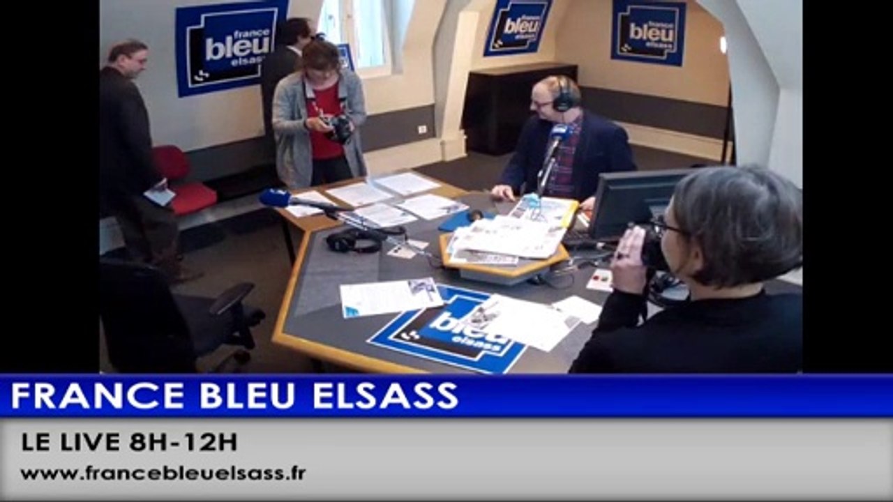 Signature de la convention de partenariat entre l'OLCA et France Bleu Elsass