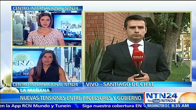 Maestros chilenos anuncian movilizaciones por modificaciones a la ley 'carrera docente'