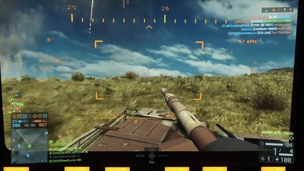Battlefield 4 tank vs heli lol