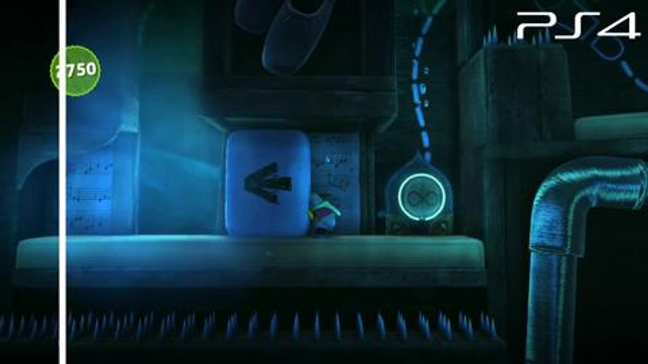 Tráiler comparativo de la beta de LittleBigPlan...