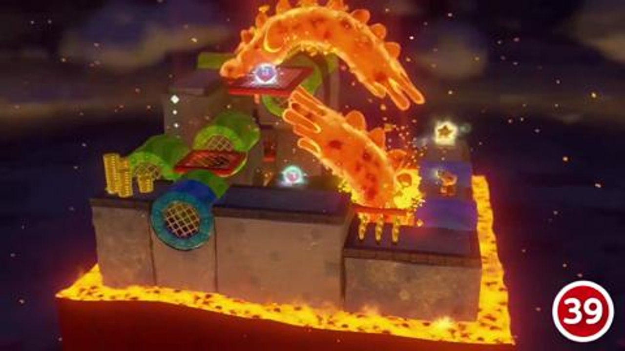 Gameplay de los niveles de Captain Toad Treasur...
