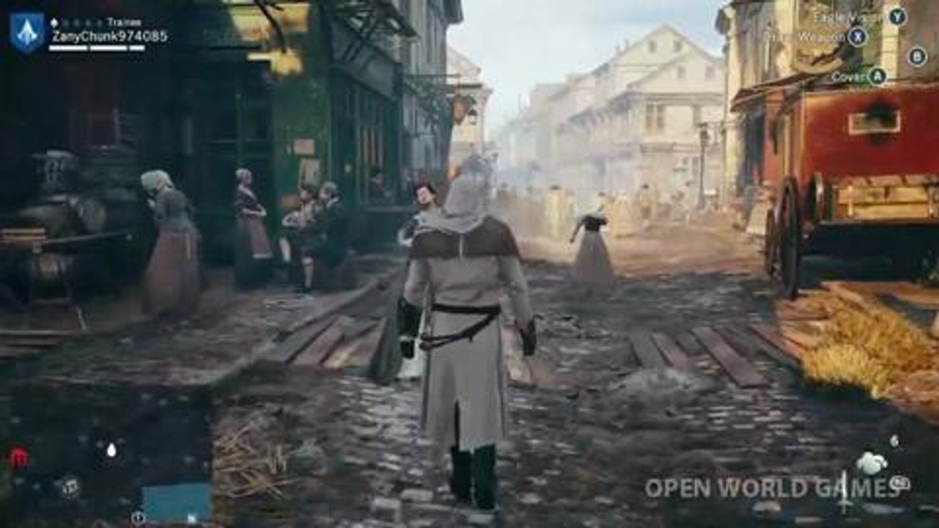 Assassin's Creed Unity New Gameplay- Singleplayer Free Roam Walkthrough  LIVE PART 1 PS4 Xbox One PC - Vídeo Dailymotion