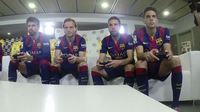 Torneo FIFA 15 - Jugadores del FC Barcelona [HD]